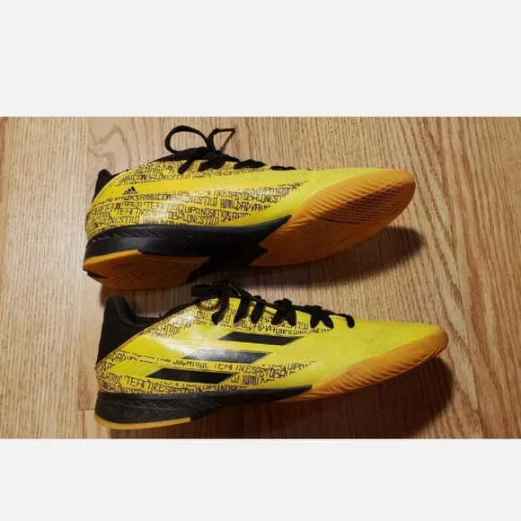 adidas Shoes Adidas Mens Cleats Size Yellow And Black Poshmark